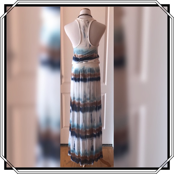 Young Fabulous & Broke Tie Dye Maxi Dress XS - Picture 4 of 7
